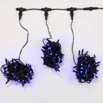 Гирлянда LED ClipLight 24V, 3 нити по 20 м, свечение с динамикой, цвет диодов Синий — изображение 5