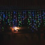 Бахрома светодиодная со статическим свечением соединяемая, цвет свечения - Мульти 3 м Uniel — изображение 4