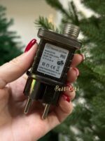 Блок питания для гирлянды Роса, сетевой адаптер с контроллером IP65, 60v 15w